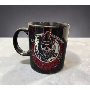 Sons of Anarchy SAMCRO Grim Reaper Logo 16oz Coffee Mug Funky